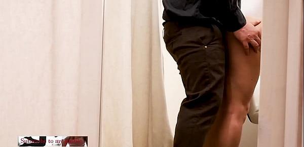  risky quick sex in changing room